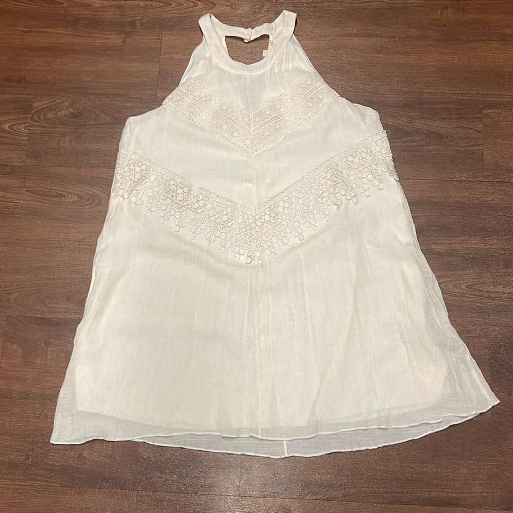 Cream dress